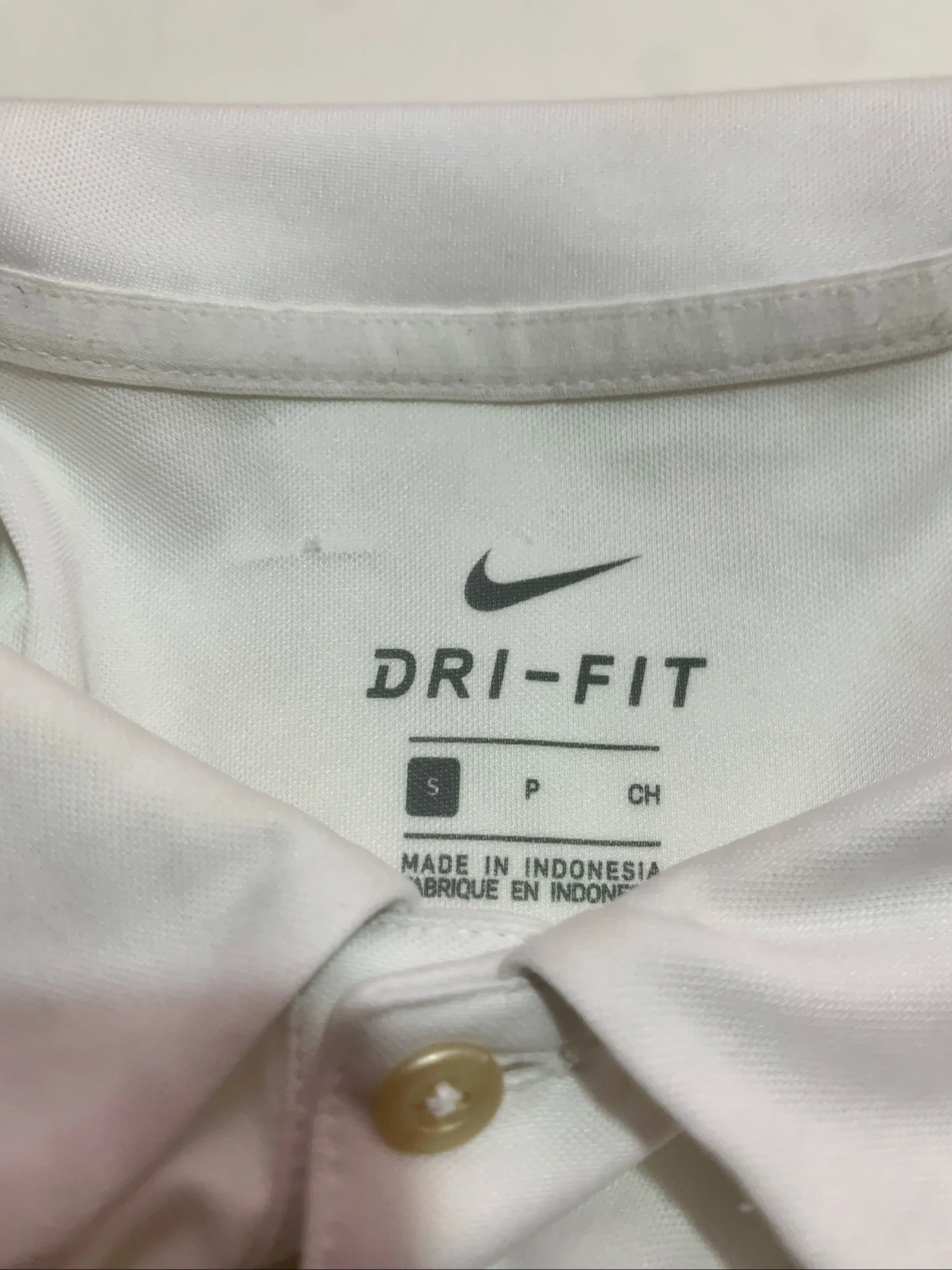 Nike Original Montequinto Polo White Size S – photo 3